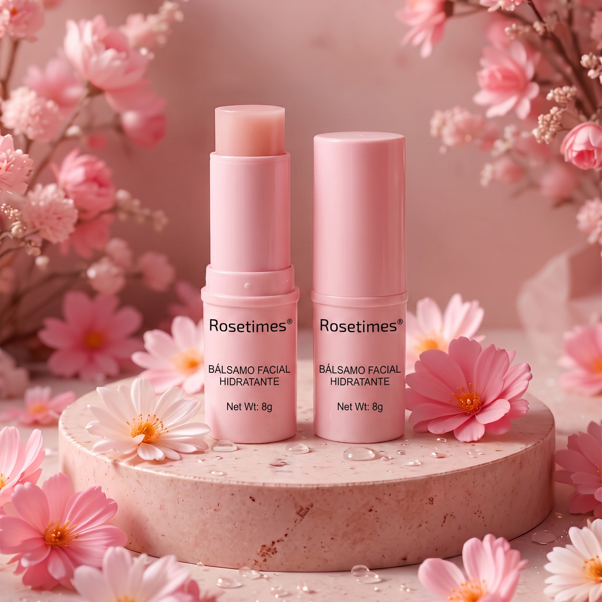 RoseTimes stick - Bálsamo Facial Hidratante Antiarrugas