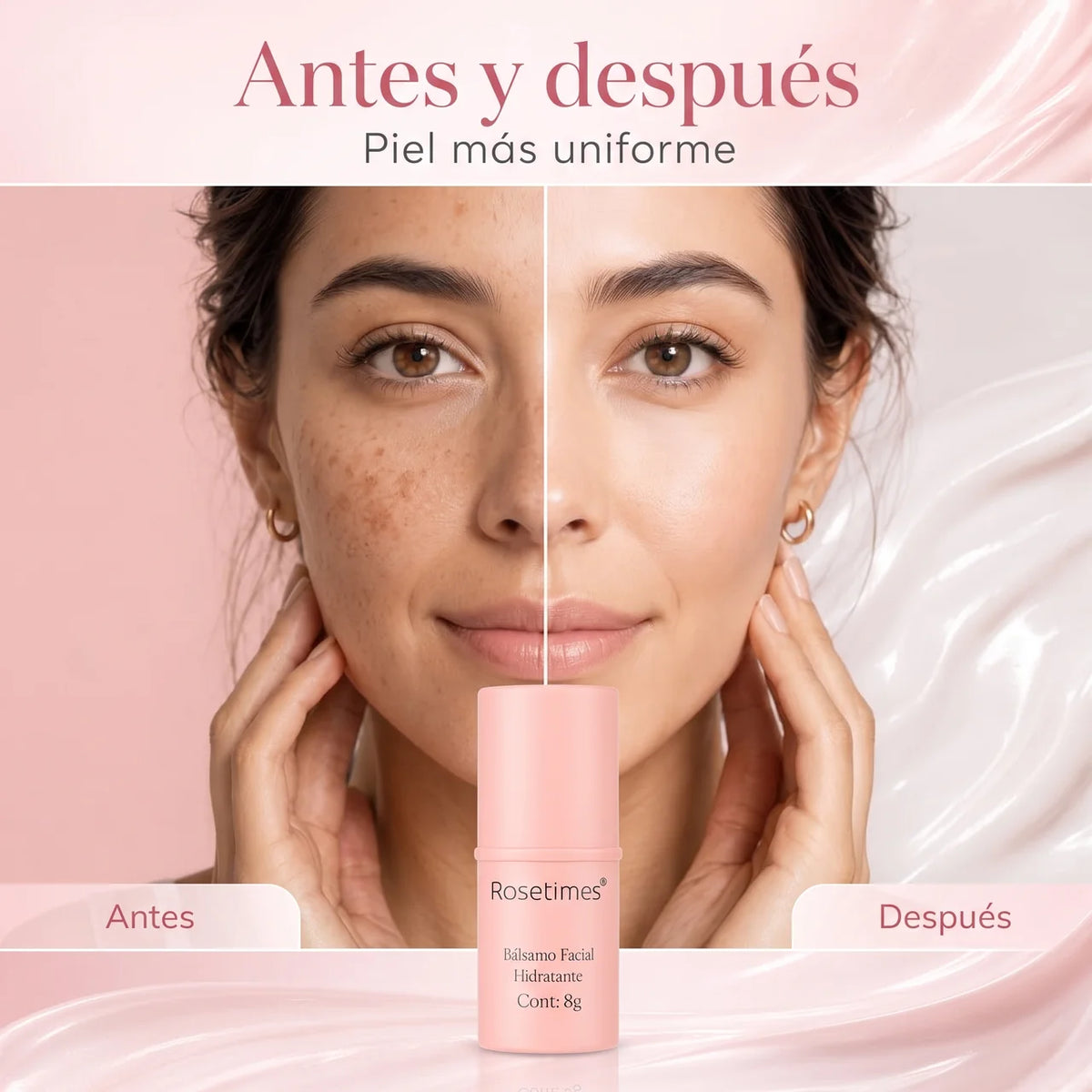 RoseTimes stick - Bálsamo Facial Hidratante Antiarrugas